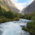Hjertelig Velkommen, Norge – Wanderung zum Briksdalsbreen